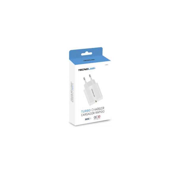 CARGADOR RÁPIDO CERTIFICADO QC 3.0 , WHITE - Imagen 2