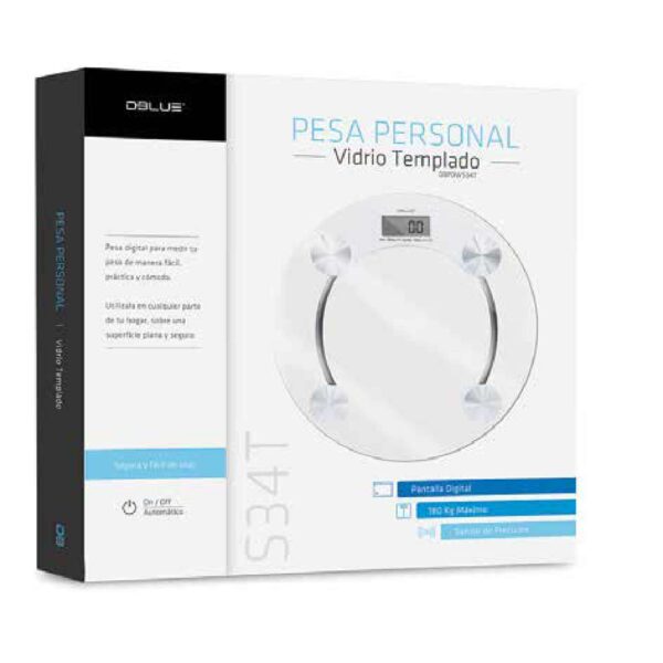 Pesa Dblue personal 180 kilos - Imagen 2