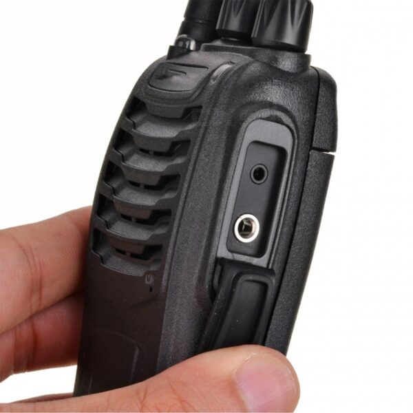 Radio transmisor Walkie Talkie color negro (aparato único) - Imagen 5